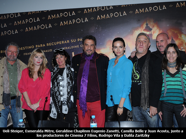 Newsline Report - Cine - Presentacin de 'Amapola'