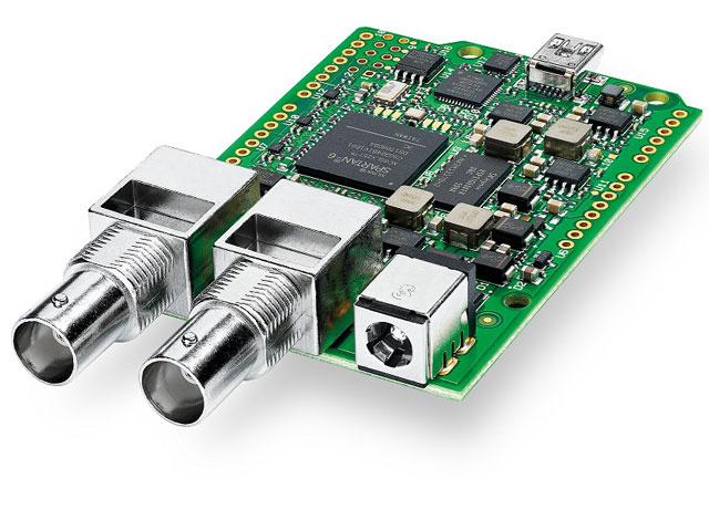 Newsline Report - Tecnologa - Blackmagic Design anuncia la disponibilidad de la tarjeta 3G-SDI Arduino Shield