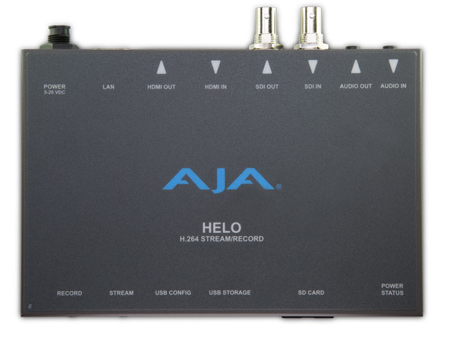 Newsline Report - Tecnologa - AJA lanza HELO H.264 y el mini convertidor IPR-1G-HDMI