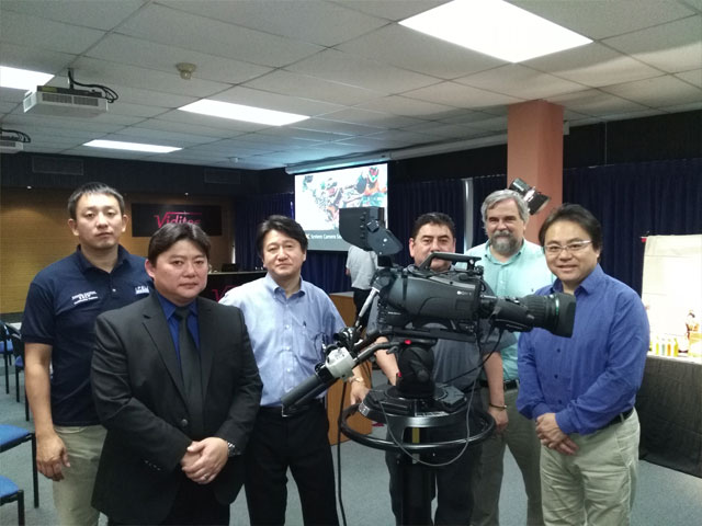 Newsline Report - Tecnologa - Viditec y Sony presentaron la cmara HDC-4300 4K en Argentina