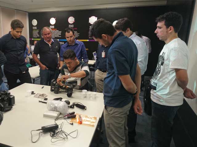 Newsline Report - Tecnologa - Sony Brasil: entrenamiento de mantenimiento del servicio y post NAB