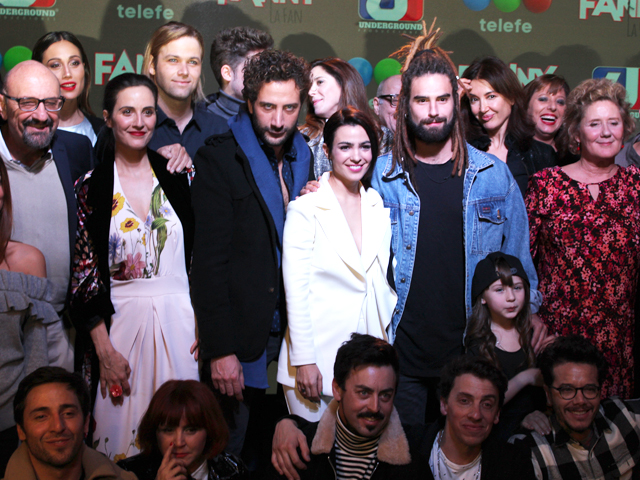 Newsline Report - Contenidos - Telefe y Underground presentaron 'Fanny la Fan'