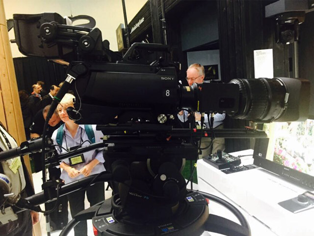 Newsline Report - Tecnologa - IBC2017: Sony lanz su primer sistema de cmaras 8K con tres sensores