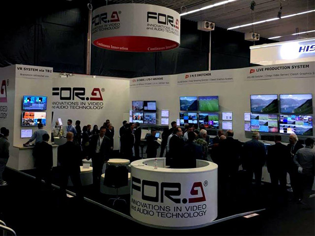 Newsline Report - Tecnologa - IBC2017: FOR-A exhibi el prototipo de su switcher HVS-6000 3 M/E 12G-SDI