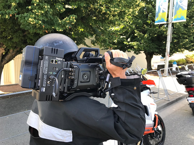 Newsline Report - Tecnologa - Dejero facilit la cobertura en vivo de la carrera ciclista 'Tour del Delta'