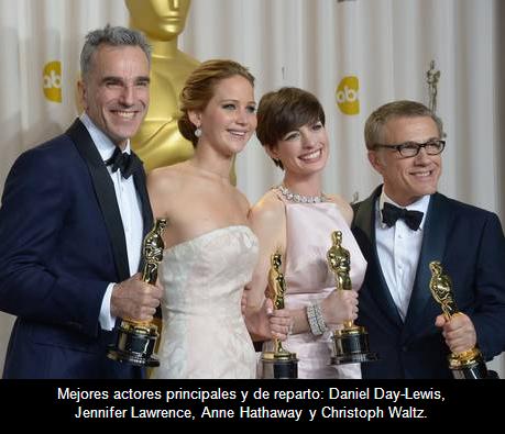 Newsline Report - Cine - 'Argo' y 'Life of Pi', los grandes ganadores de los Oscar 2013