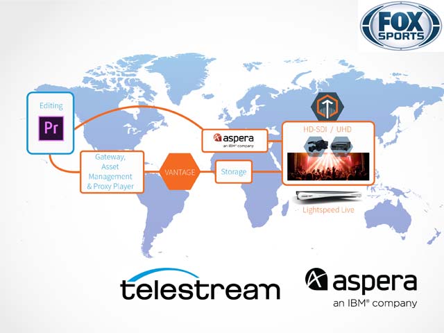 Newsline Report - Tecnologa - FOX Sports optimiz la produccin remota en vivo de la mano de Aspera y Telestream