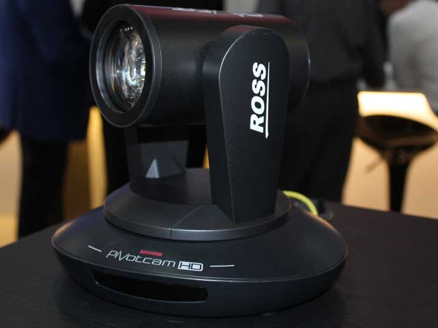 Newsline Report - Tecnologa - SET Expo: Ross lanza a nivel mundial su nueva cmara PTZ PivotCam-SE