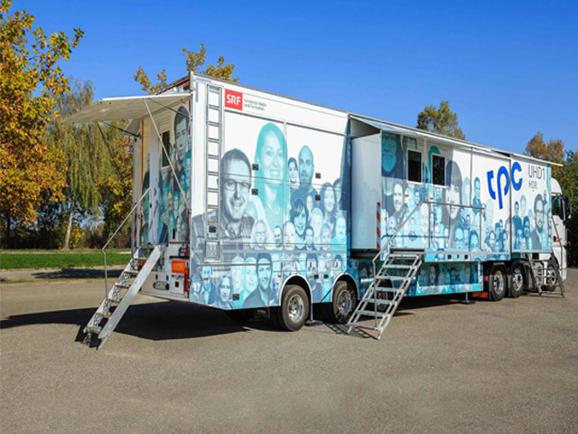 Newsline Report - Tecnologa - La tecnologa de Imagine Communications es elegida para un nuevo OB Truck en Suiza