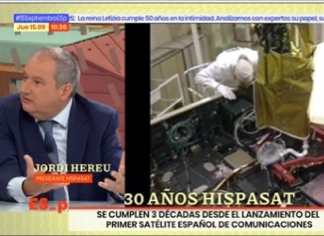 Newsline Report - Satlite - Hispasat 1A: 30 aos sin parar de soar