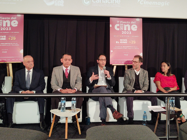 Newsline Report - Cine - Canacine presenta la primera Fiesta del Cine 2023 en Mxico