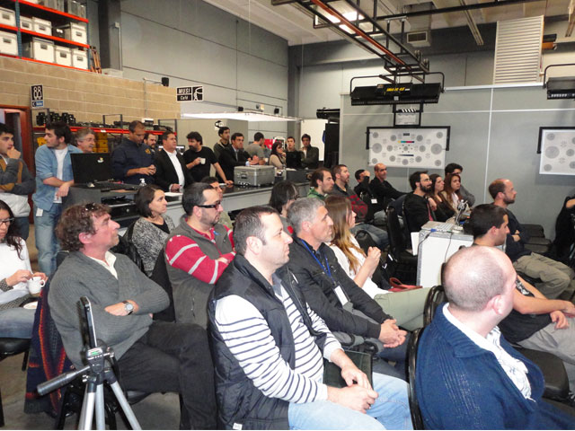 Newsline Report - Tecnologa - Presentacin de la cmara Sony Cine Alta 4K PMW-F55 en Montevideo