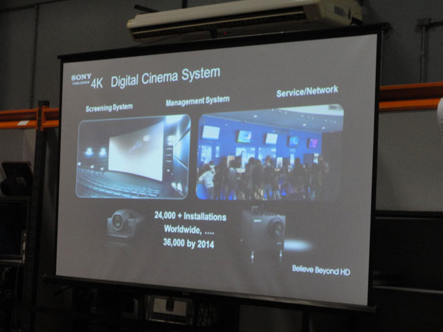 Newsline Report - Tecnologa - Presentacin de la cmara Sony Cine Alta 4K PMW-F55 en Montevideo