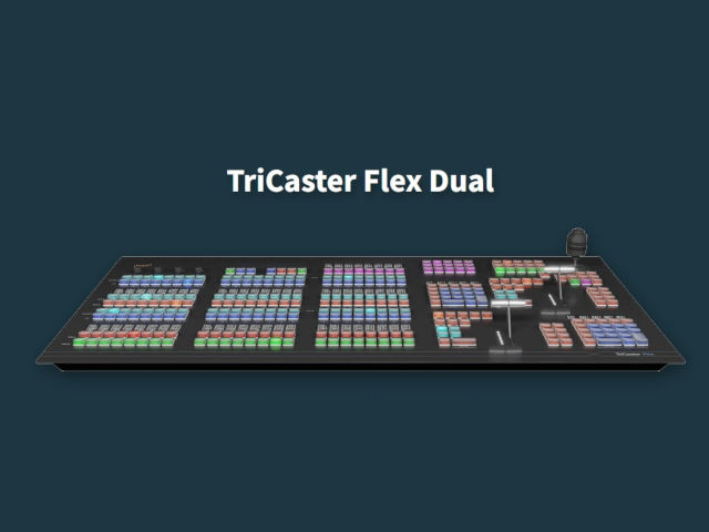 Newsline Report - Tecnologa - Vizrt muestra el TriCaster Flex Dual