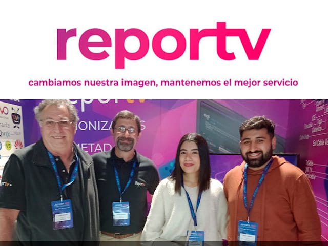 ReporTV fortalece su presencia en la industria con nueva imagen corporativa