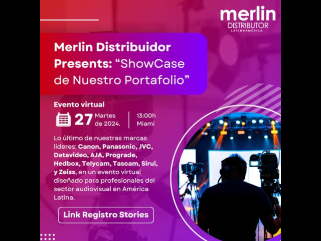 MERLIN DISTRIBUTOR trae el webinar :SHOWCASE DE NUESTRO PORTFOLIO