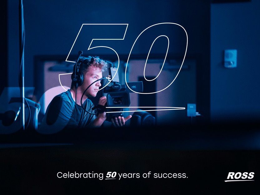 Newsline Report - Tecnologa - Ross Video celebr su 50 Aniversario en el NAB Show 2024