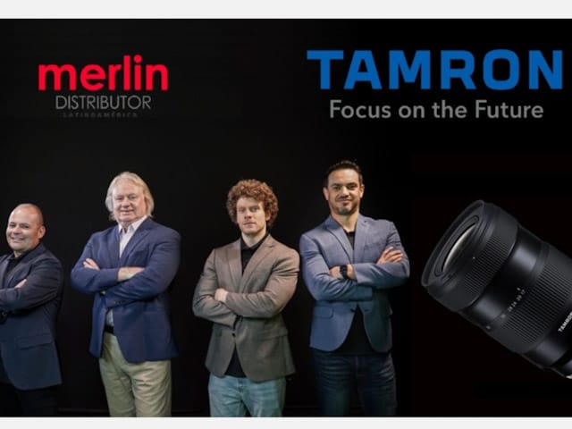 MERLIN DISTRIBUTOR SE CONVIERTE EN BUSINESS PARTNER DE TAMRON EN BRASIL