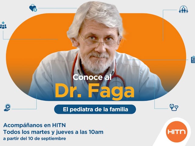 El Dr. Faga llega a las pantallas de HITN-TV en EE. UU.