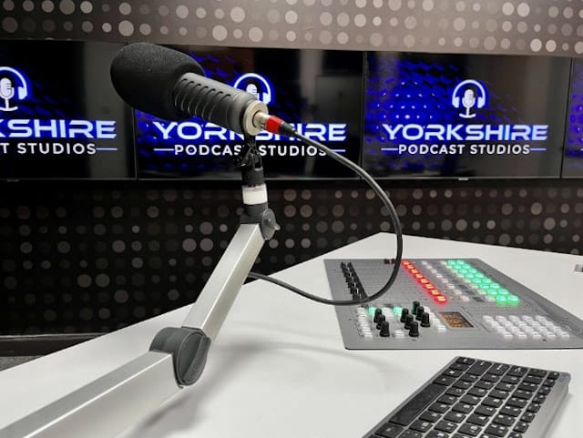 YORKSHIRE PODCAST STUDIOS selecciona AEQ CAPITOL IP para su estudio 1