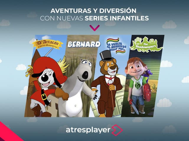 atresplayer incorpora series infantiles de DeAPlaneta