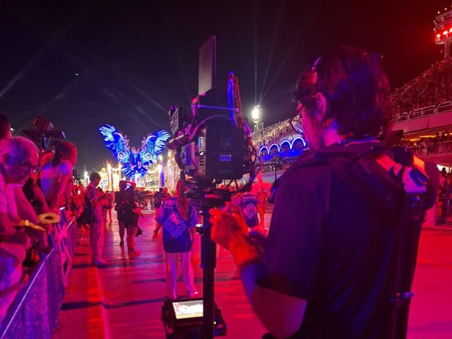 Globo y Sony innovan con transmisin en vivo en 5G en el Carnaval de Ro