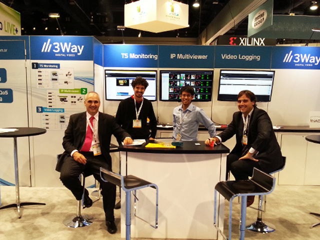 3 Way con exitosa presencia en NAB