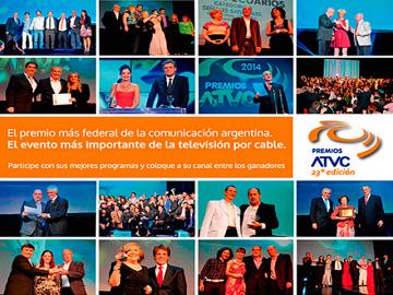 Abren la inscripcin para los premios ATVC