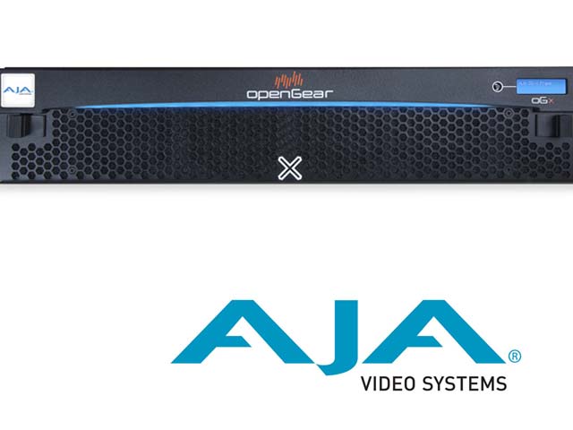 AJA anunci que ya est disponible el rack OG-X-FR, compatible con openGear