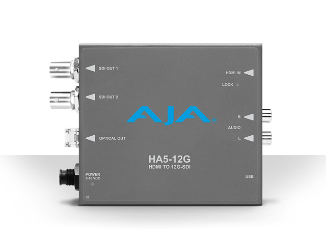 Newsline Report - Tecnologa - AJA anuncia la disponibilidad de sus mini convertidores HA5-12G