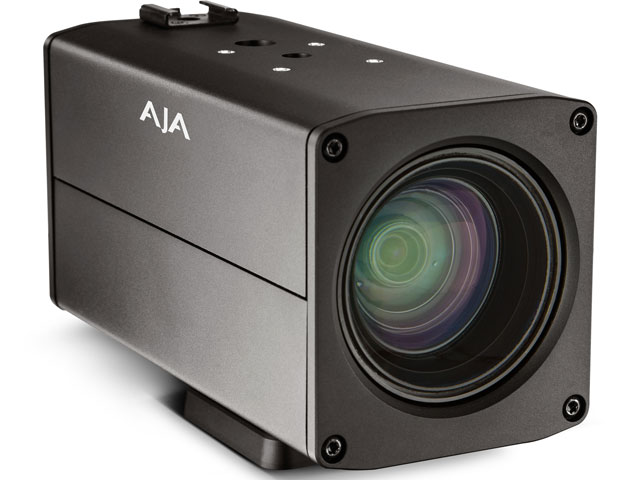 AJA Video Systems anunci su primera cmara block compacta