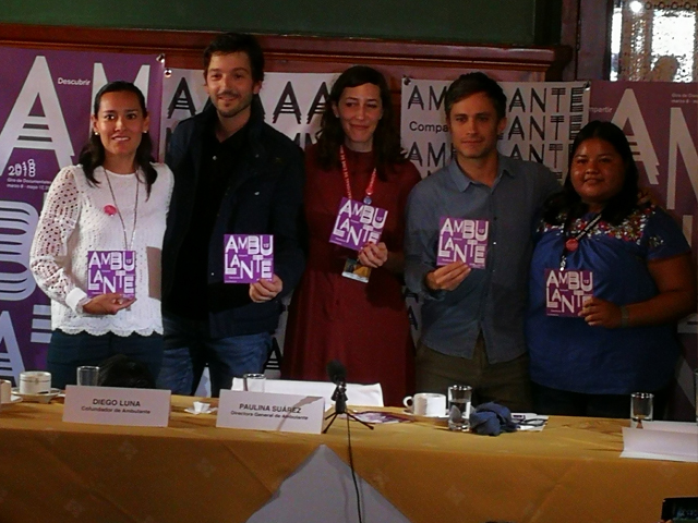 Ambulante presenta nueva imagen y calendario de actividades