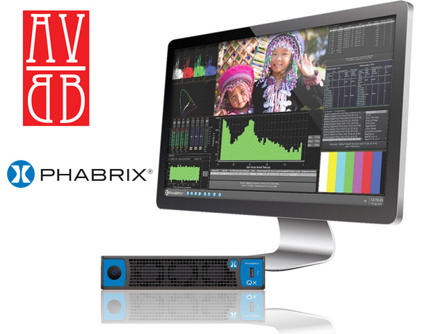 AVBB introduce Phabrix Qx para seales 12G e IP