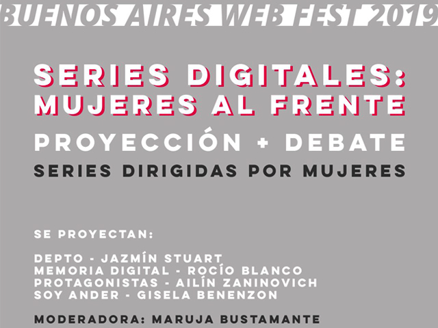 BAWEBFEST llevar a cabo Series Digitales: Mujeres al frente