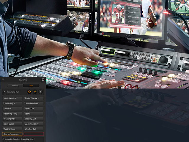 Blackmagic actualiz su software para mezcladores ATEM