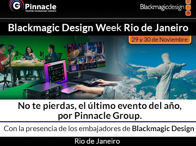 Blackmagic Design Week Ro de Janeiro