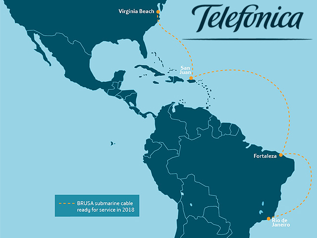 Newsline Report - Negocios - Telefnica conecta a Brasil y los Estados Unidos