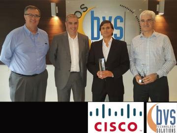 BVS galardonado por Cisco como Mejor Partner del Ao Regin MCO