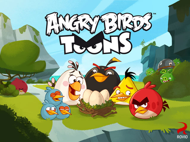 CAKE distribuir las series de los 'Angry Birds'