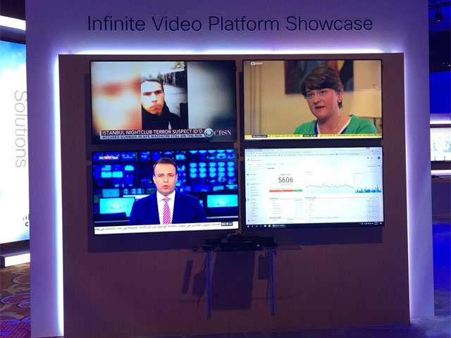 CES 2017: Cisco exhibe extensiones para su plataforma Infinite Video