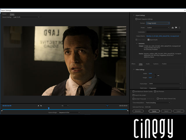 Cinegy anuncia nuevo plug-in Daniel2 para Adobe Creative Cloud