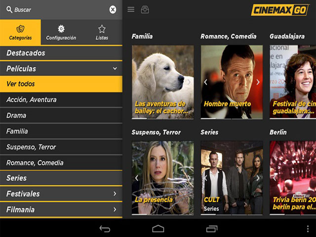 Cinemax GO llega a Amrica Latina