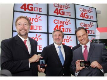 Claro Chile lanza servicios 4G-LTE