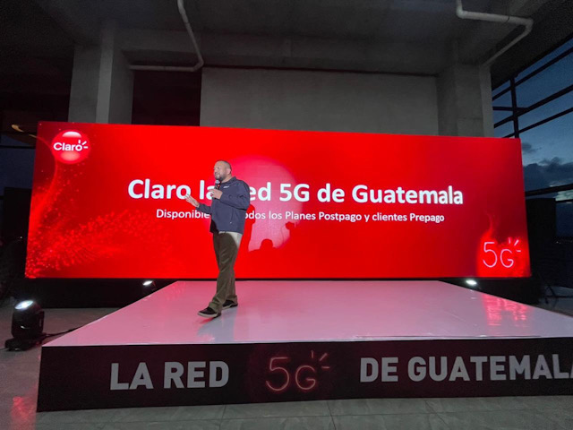 Claro lanza red 5G en Guatemala