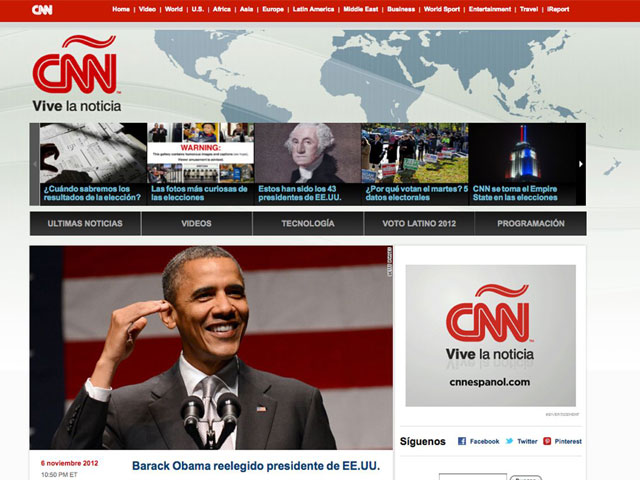 Newsline Report - Plataformas - CNN en Espaol estar en vivo en la toma de posesin de Barack Obama