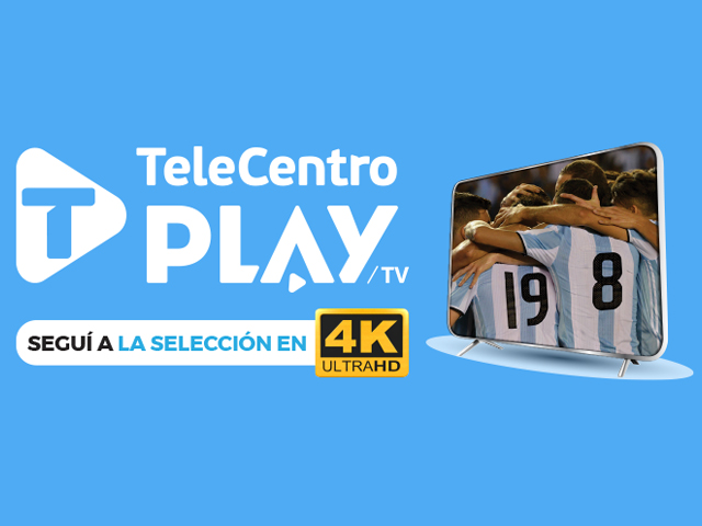 Newsline Report - Plataformas - Con TeleCentro el Mundial se ve en 4K