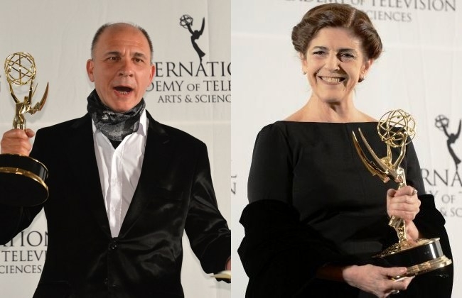 Cristina Banegas y Dario Grandinetti premiados en la 40 edicin del International Emmy Awards