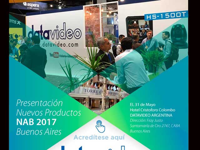 Newsline Report - Tecnologa - Datavideo lanza en Argentina sus nuevos productos de la mano de Megaservice