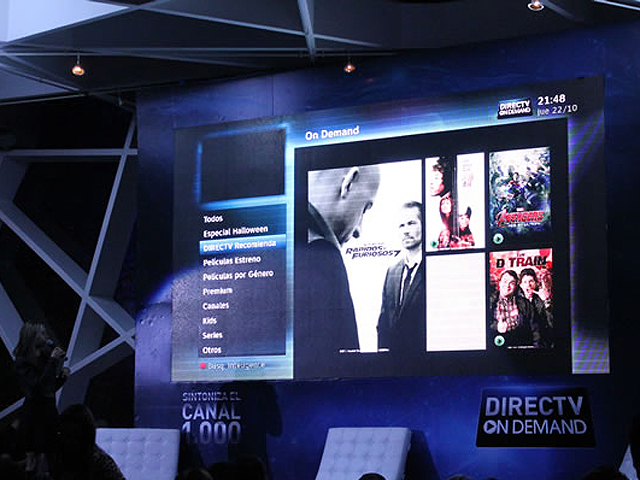 DirecTV lidera la experiencia On Demand