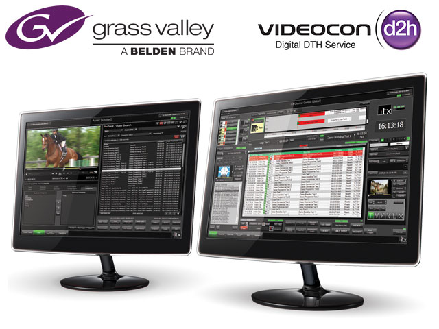 El iTX de Grass Valley es elegido por Videocon d2h de India.